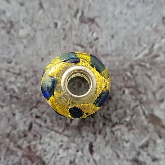 Sterling and Glass Bead