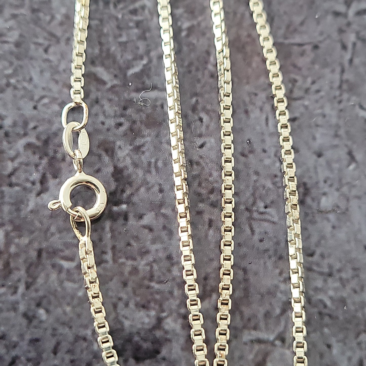 16" Sterling Box Chain
