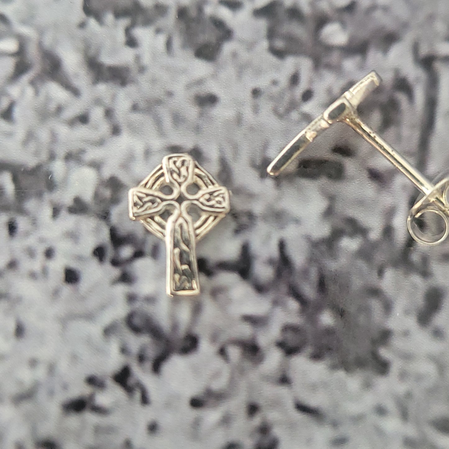 Celtic Cross Earrings