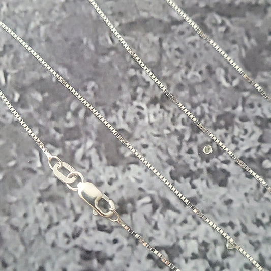 14k 18" Box Chain
