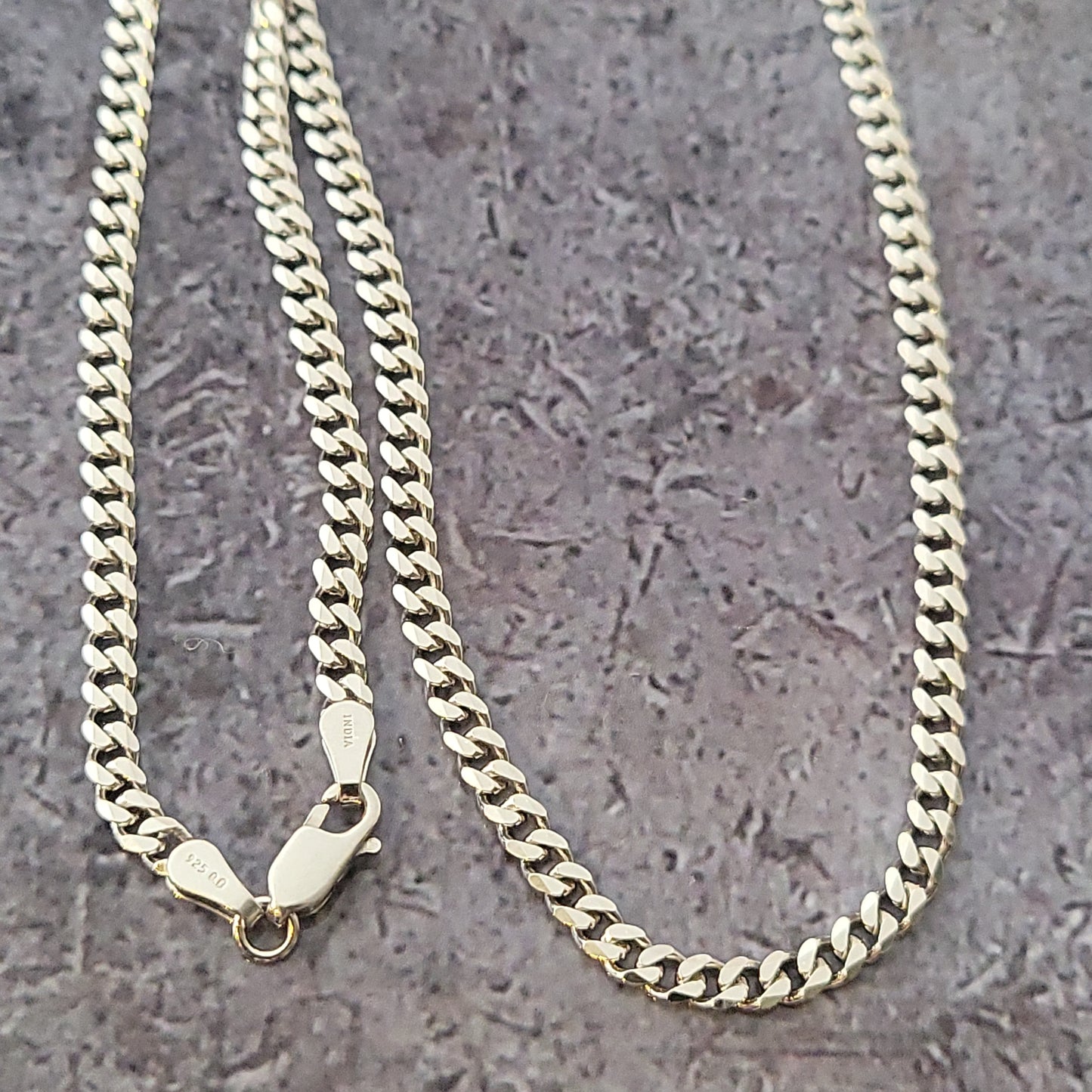 Sterling Curb Chain 20"