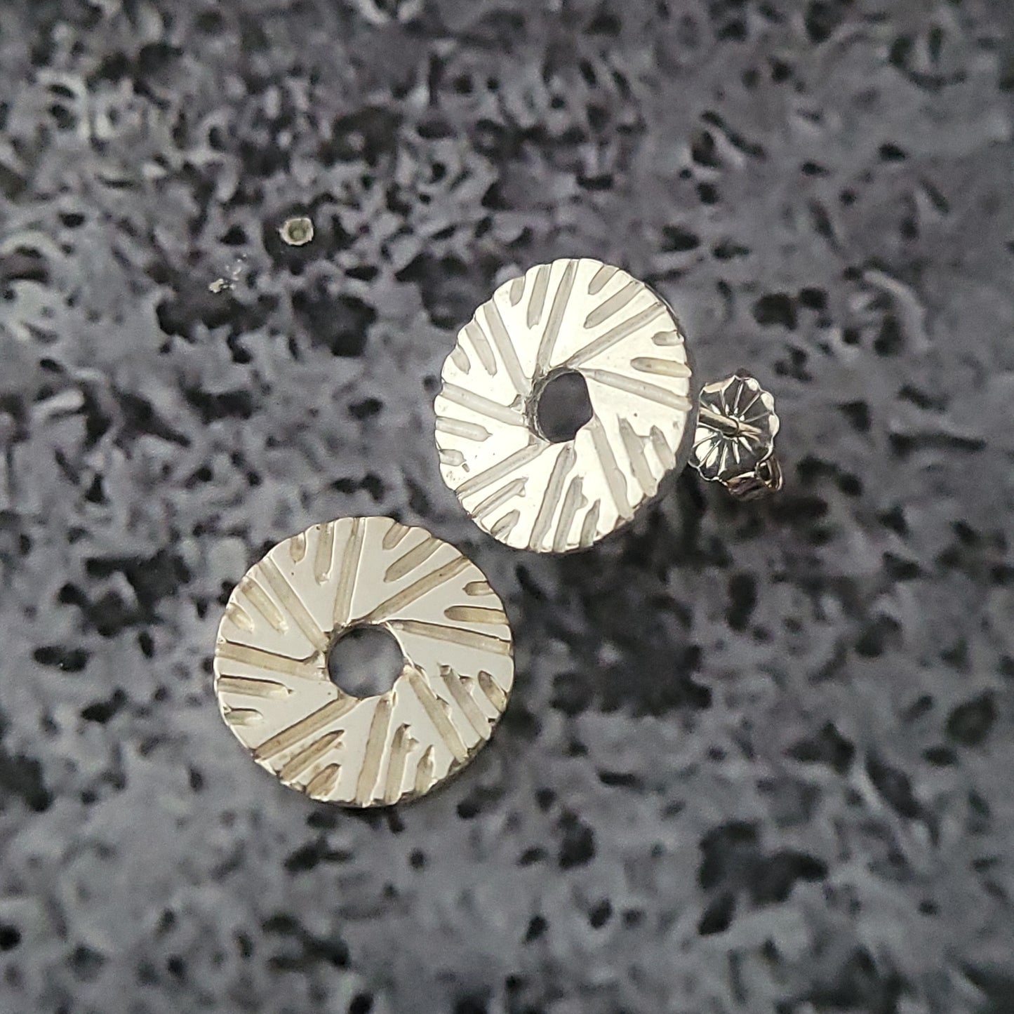 Millstone Post Earrings