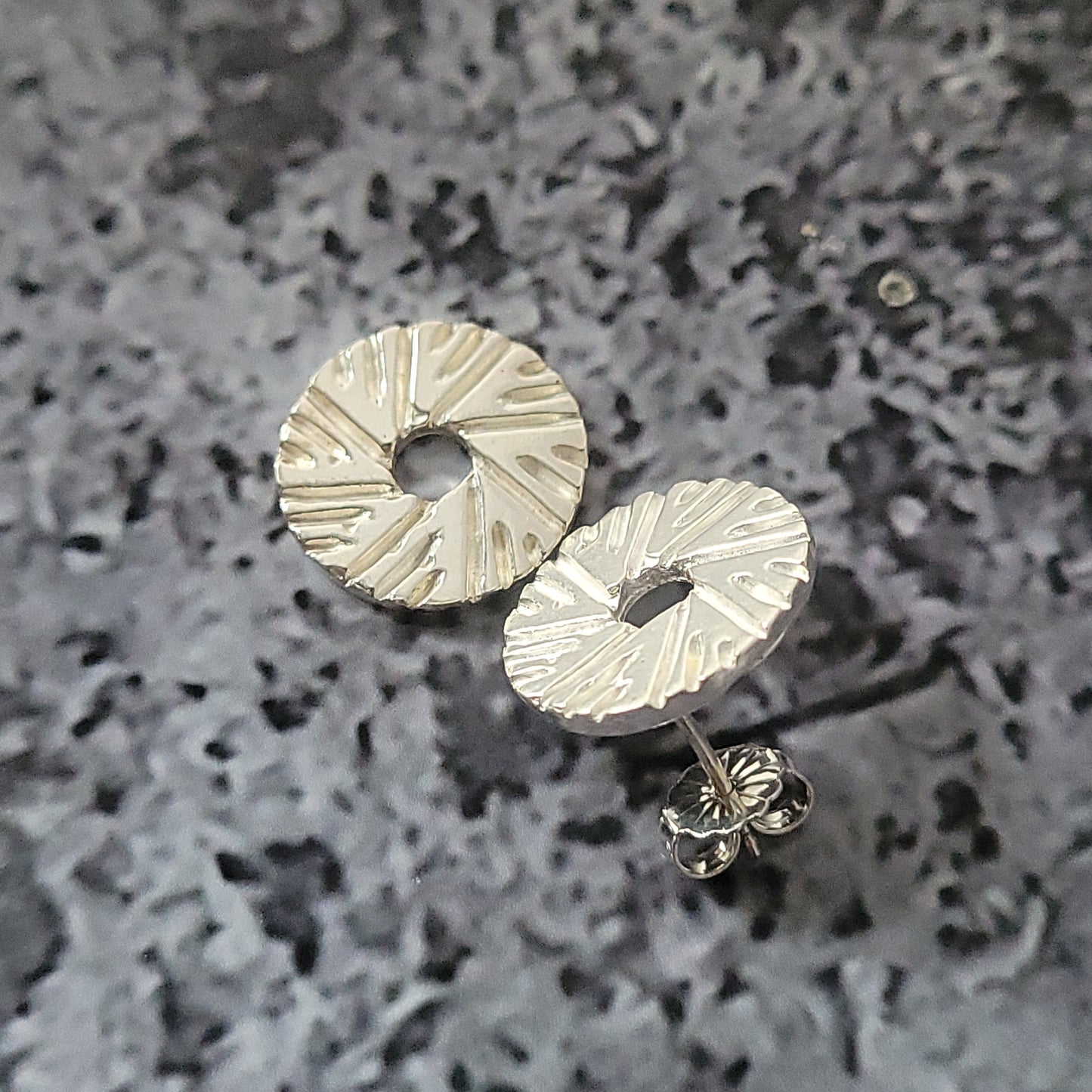 Millstone Post Earrings