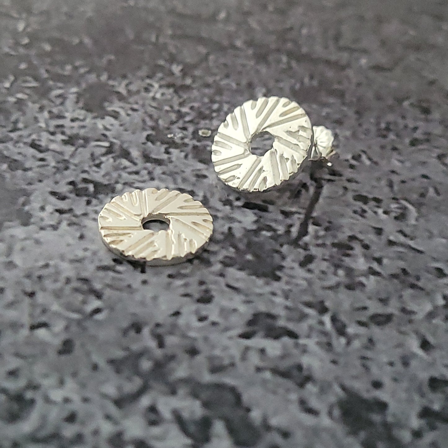 Millstone Post Earrings