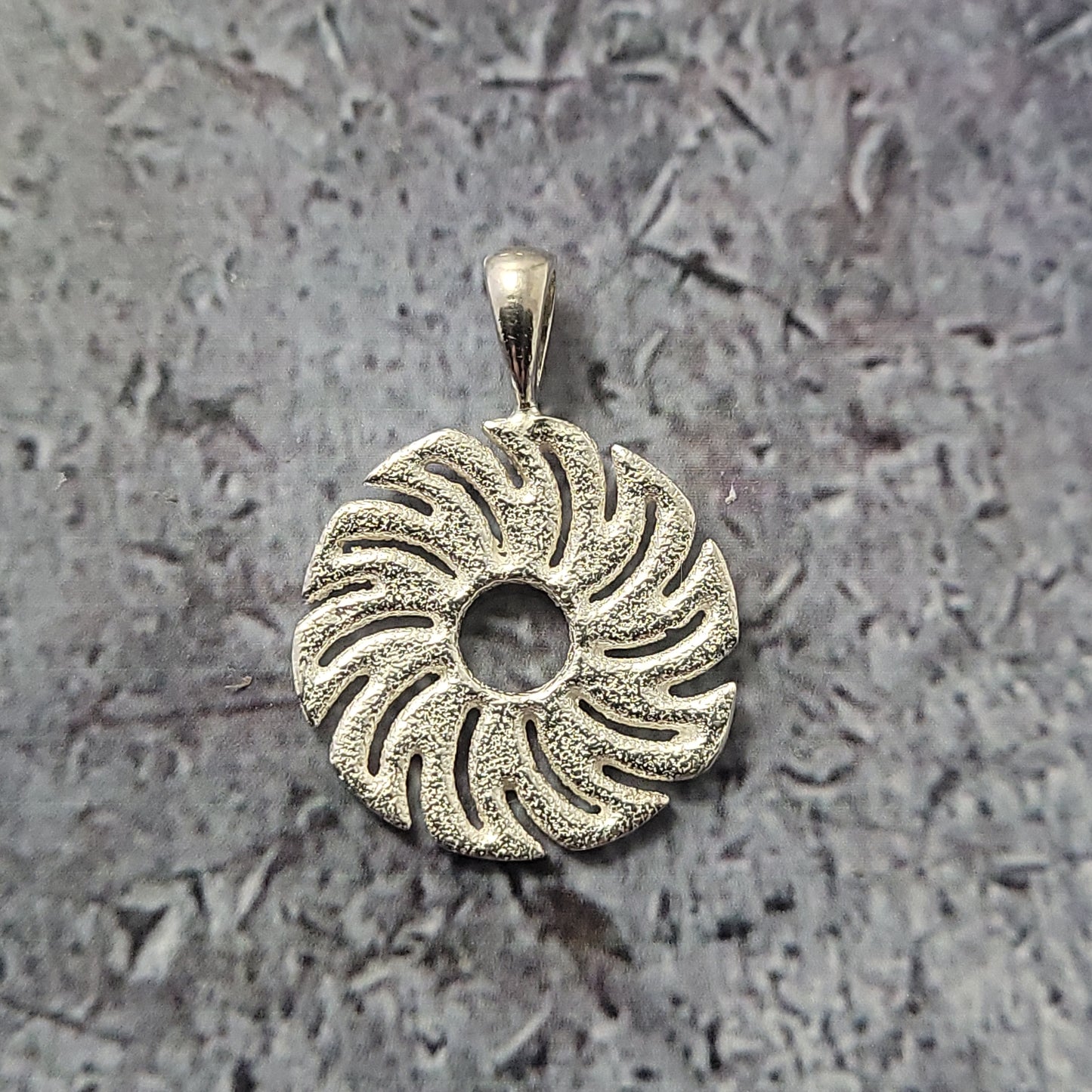 Sterling Sawmill Pendant