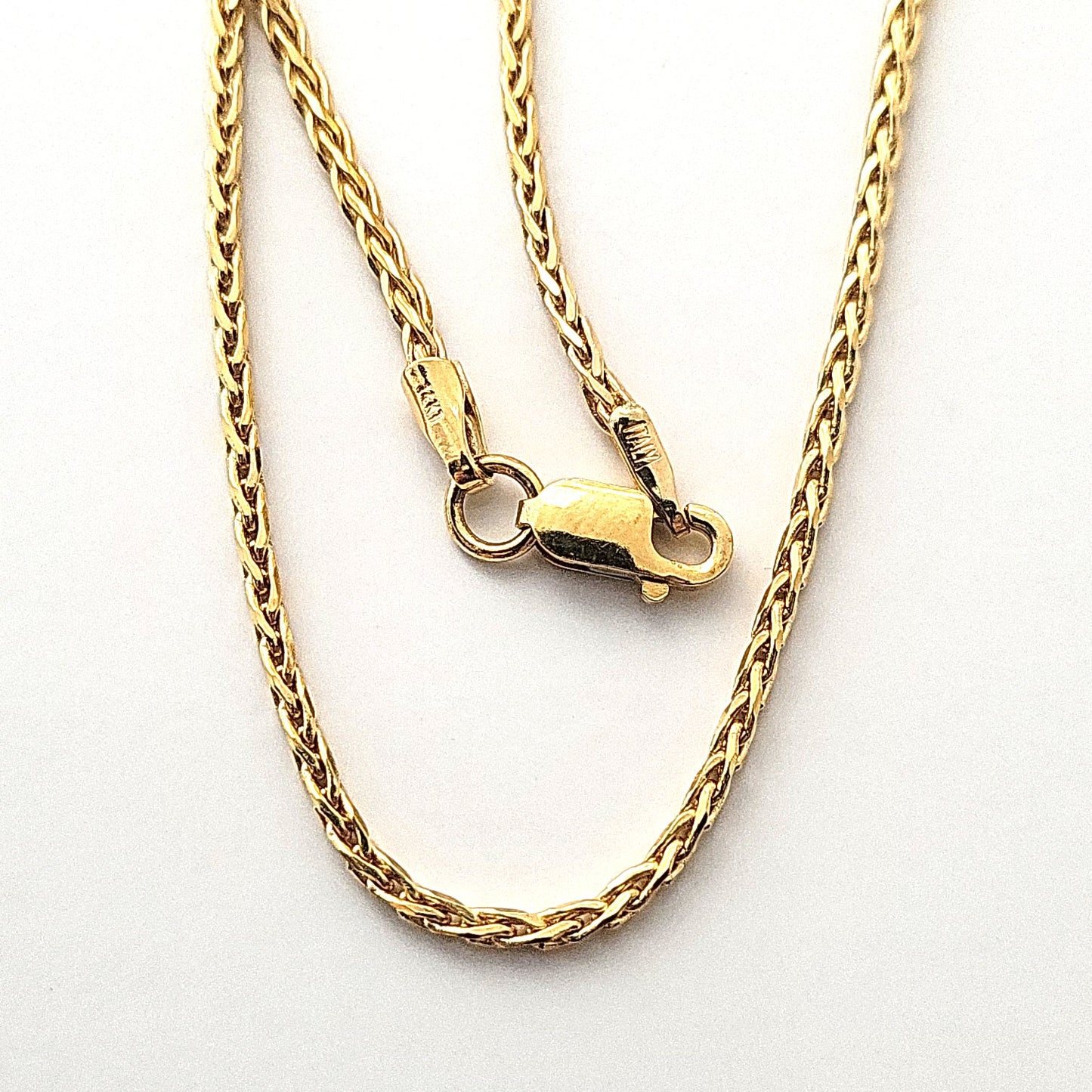 14k 18" Wheat Chain