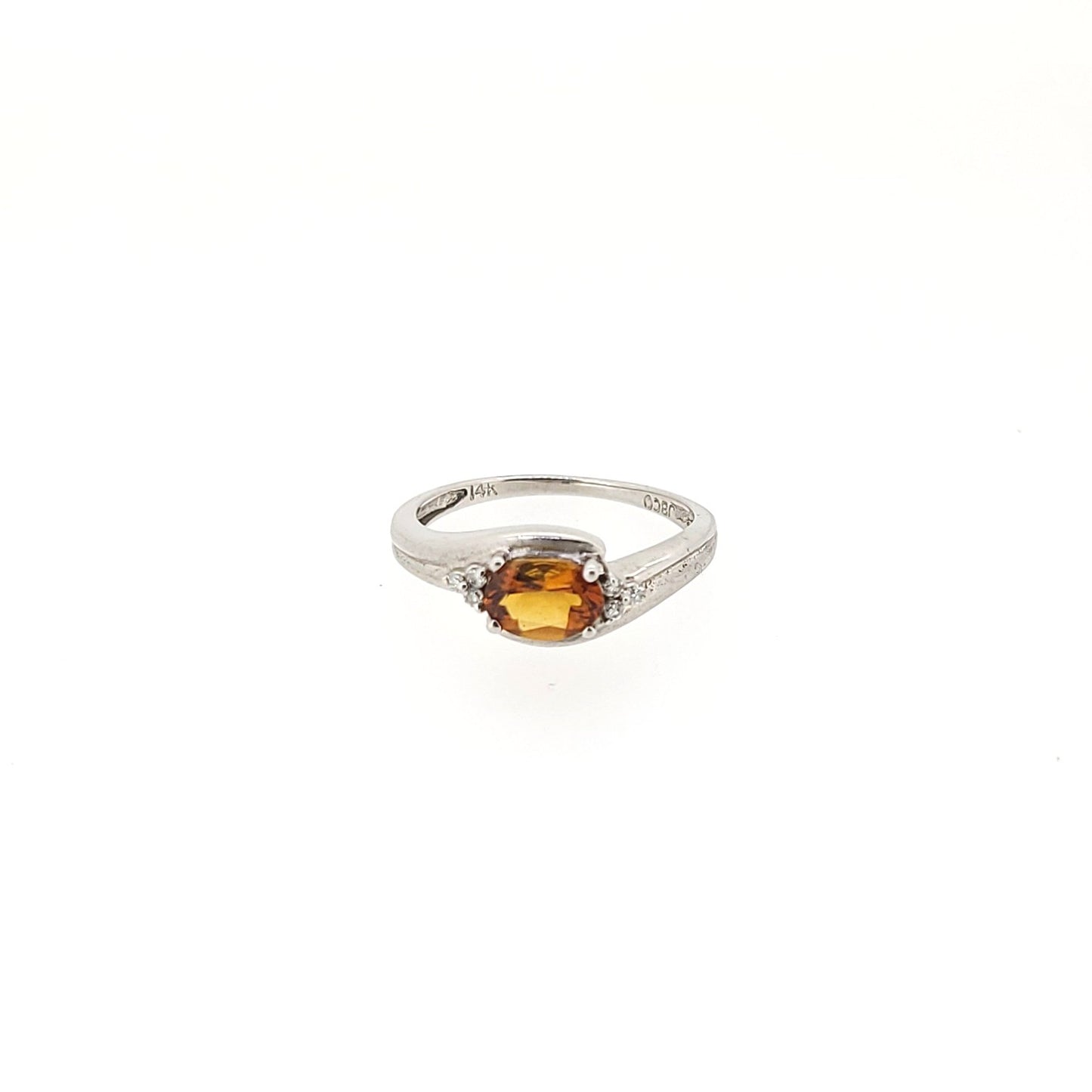 Oval Citrine Ring