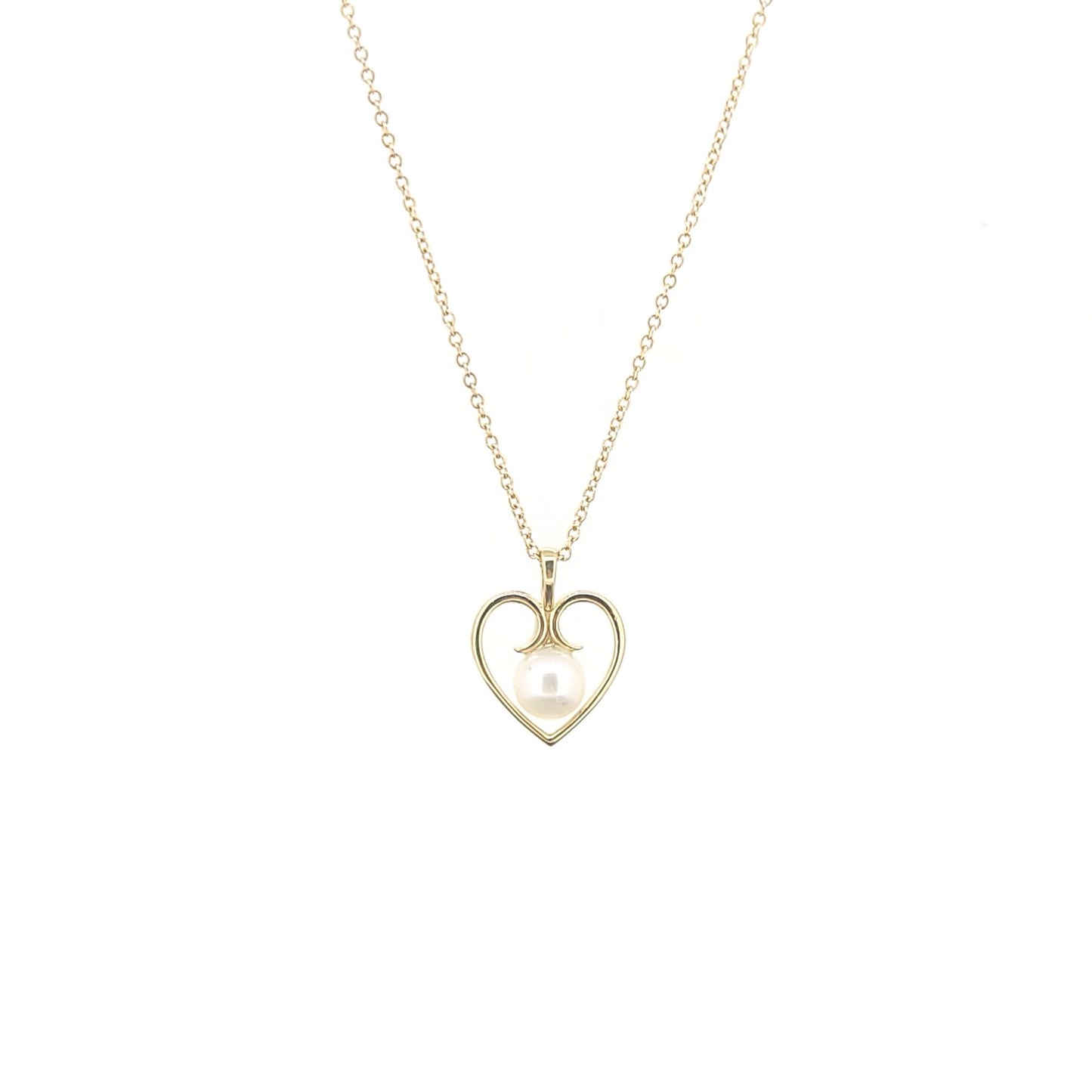 Pearl Heart Pendant