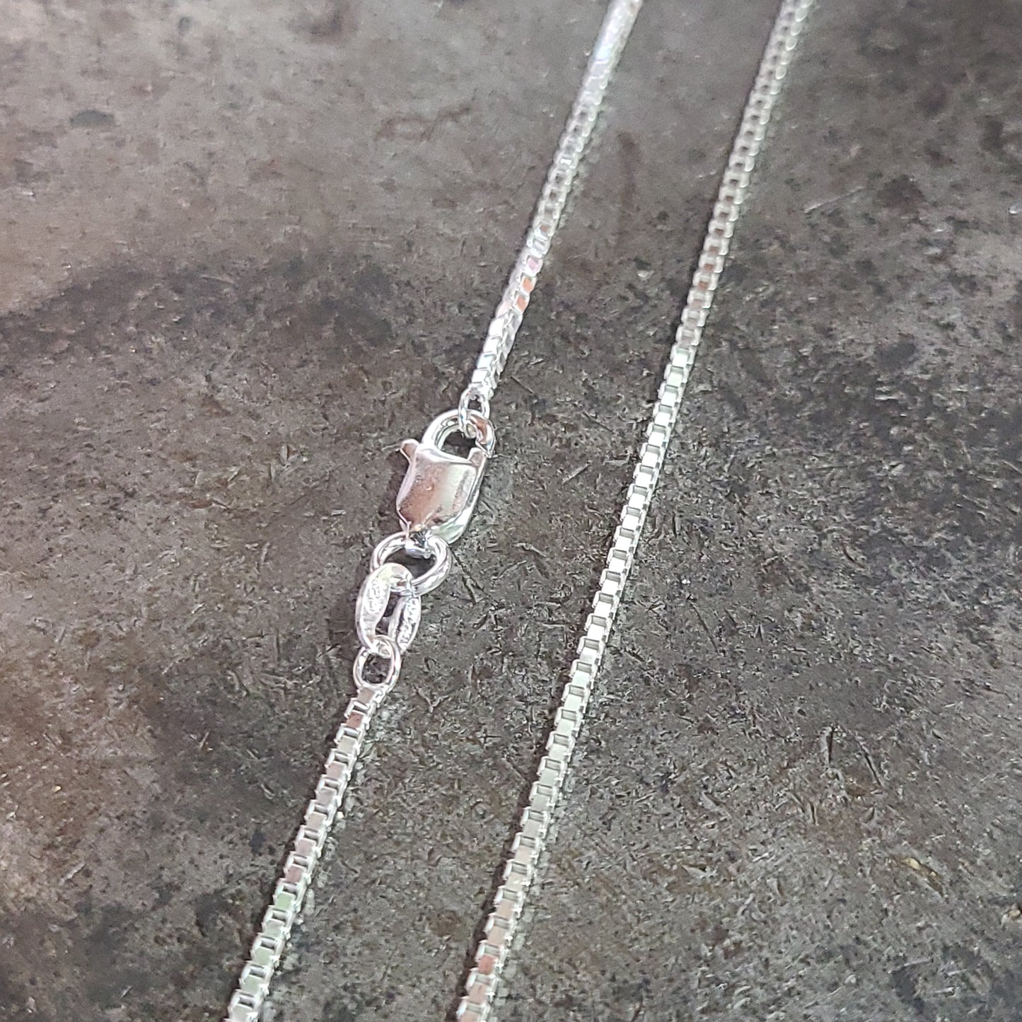 20" Sterling Box Chain