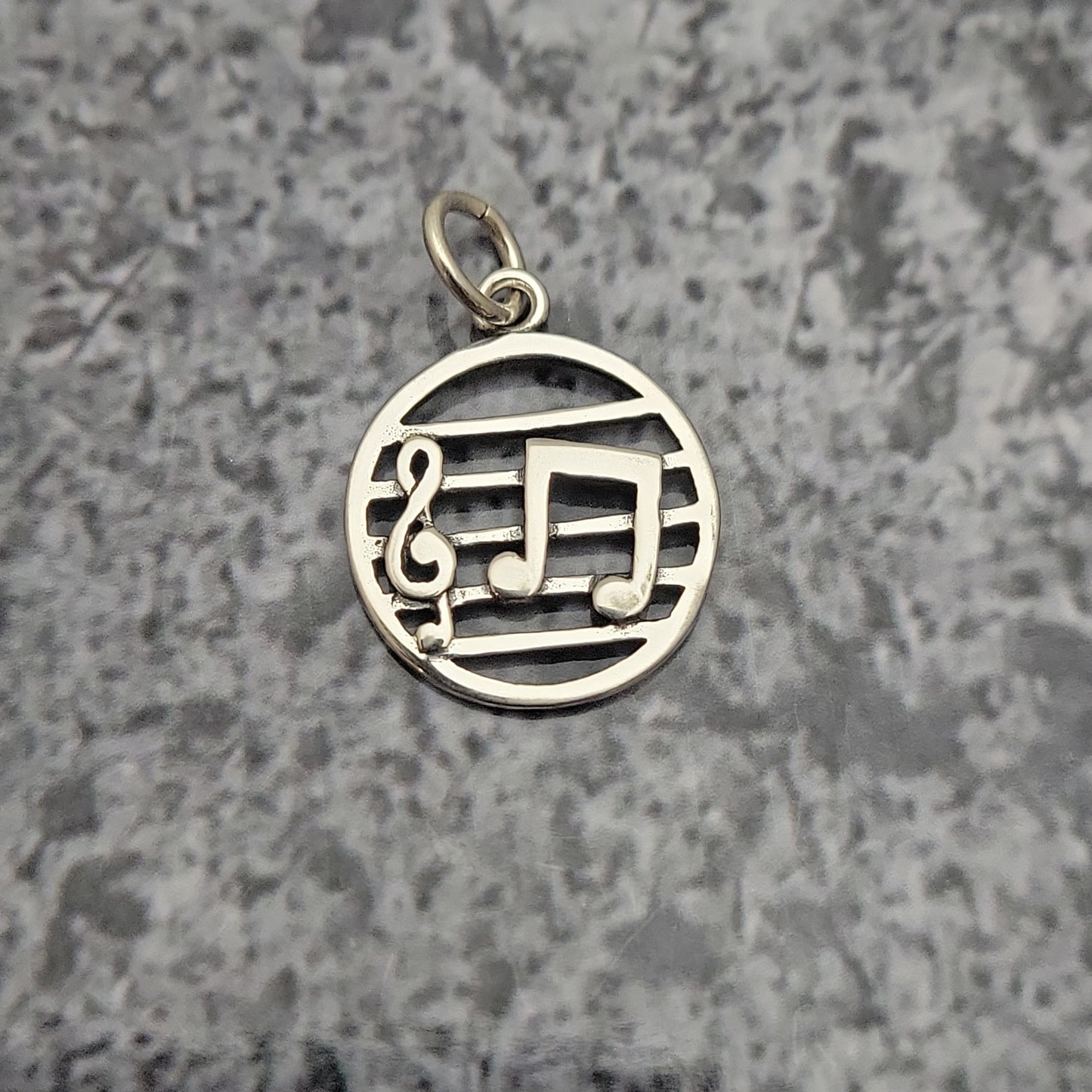 Sterling Music Pendant