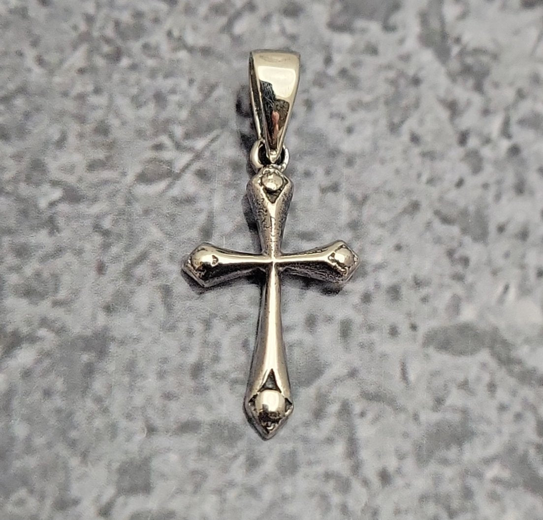 Sterling Cross Pendant