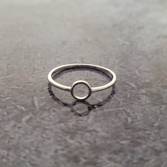 Open Circle Ring