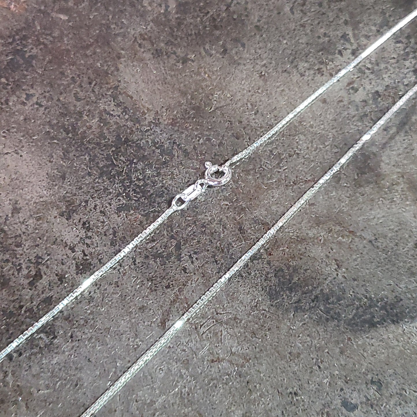 20" Diamond Cut Box Chain