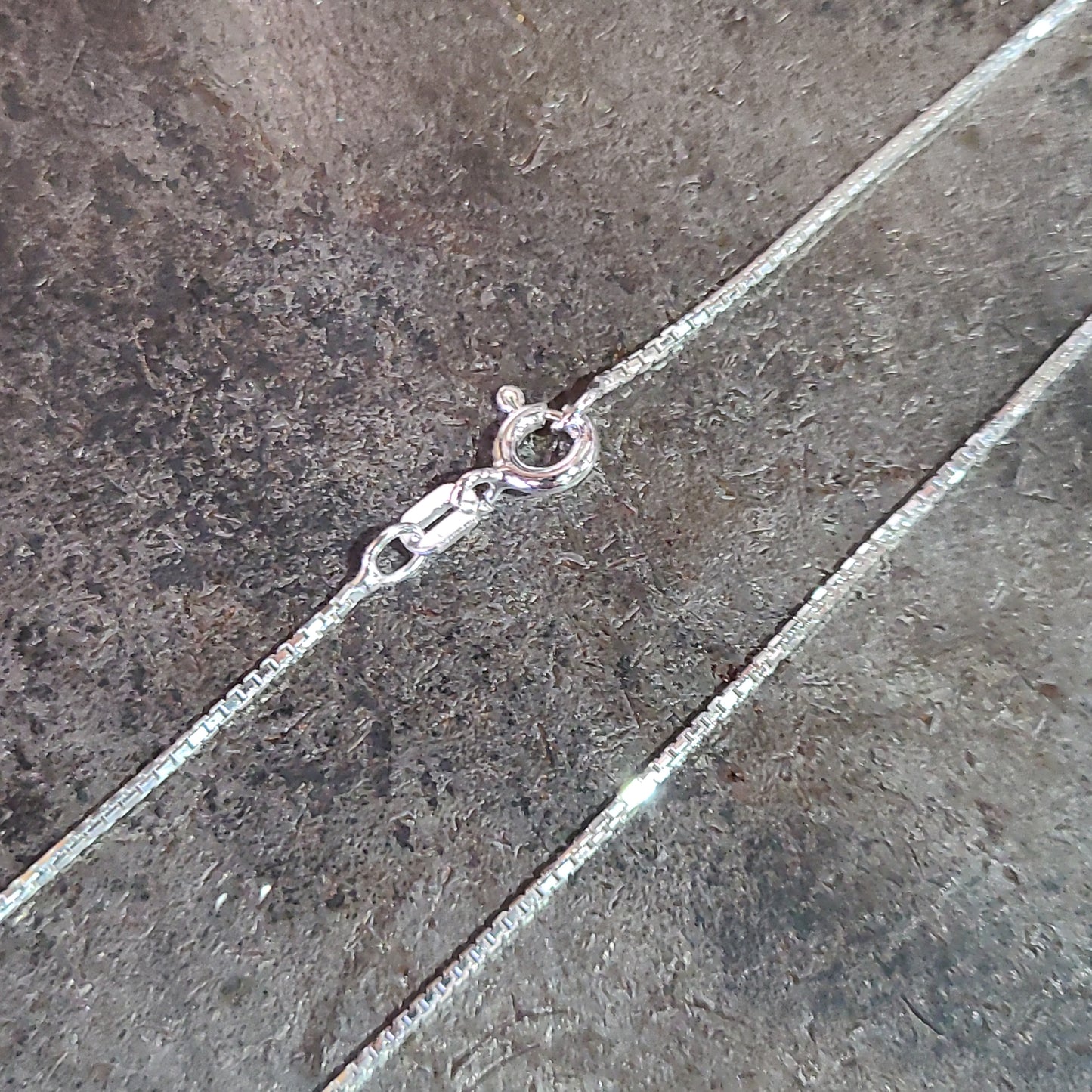 20" Diamond Cut Box Chain