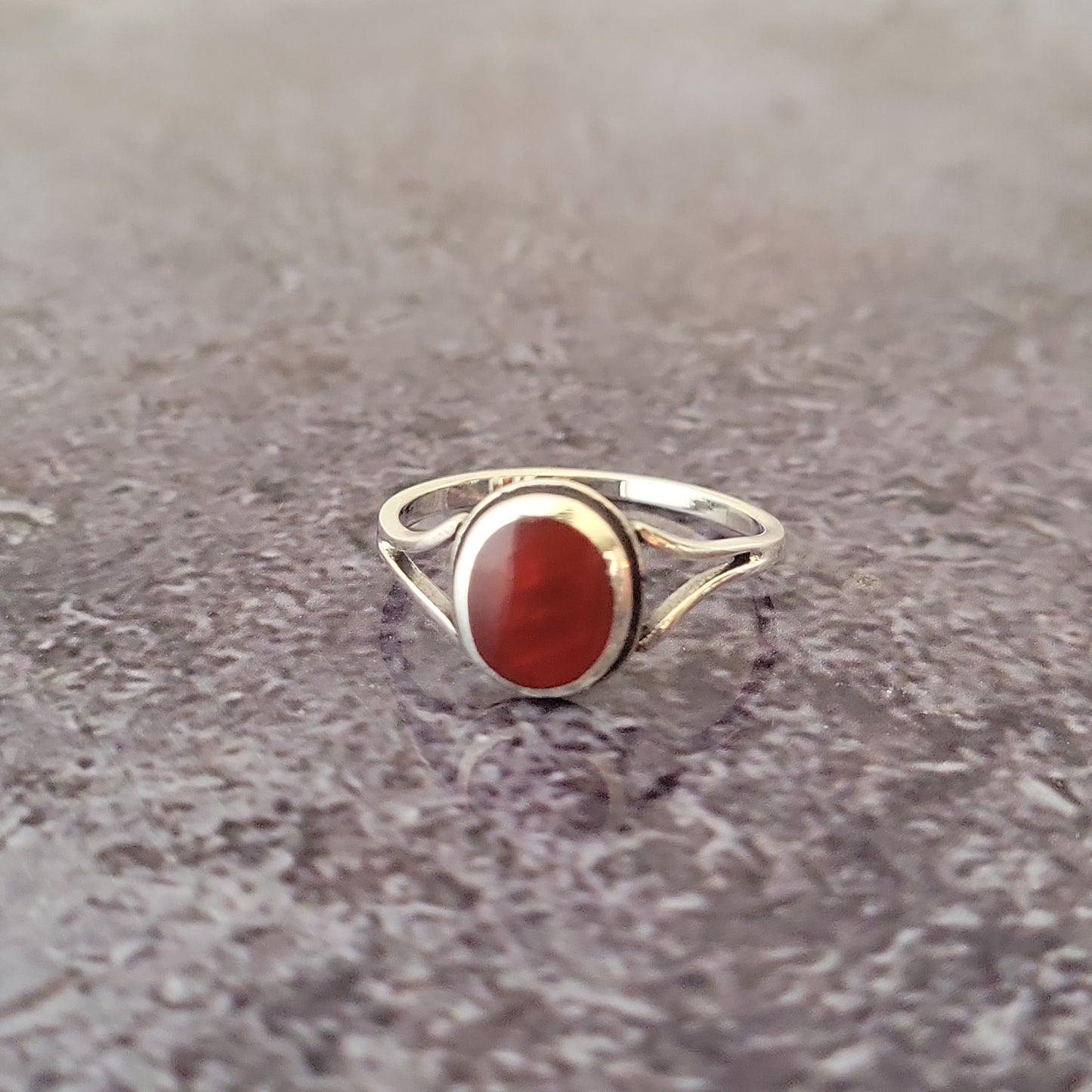 Red Onyx Ring