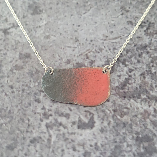 Sterling Enamel Necklace