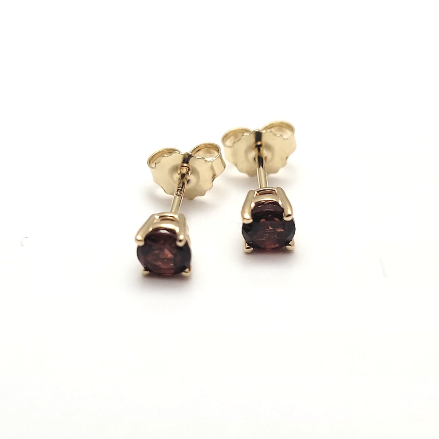 Garnet Stud Earrings