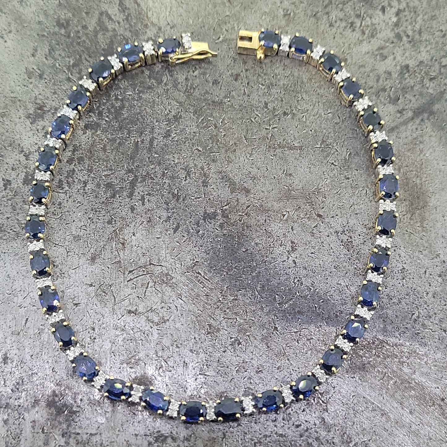 14k Sapphire Bracelet