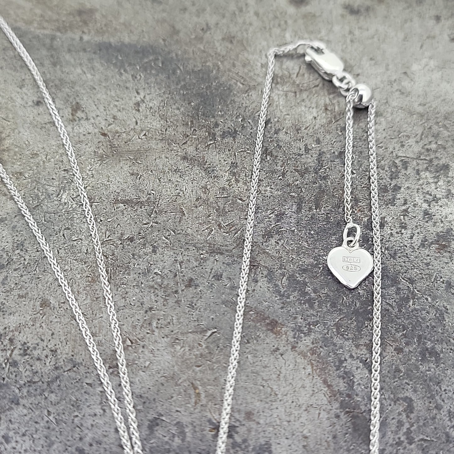 30" Sterling Adjustable Chain