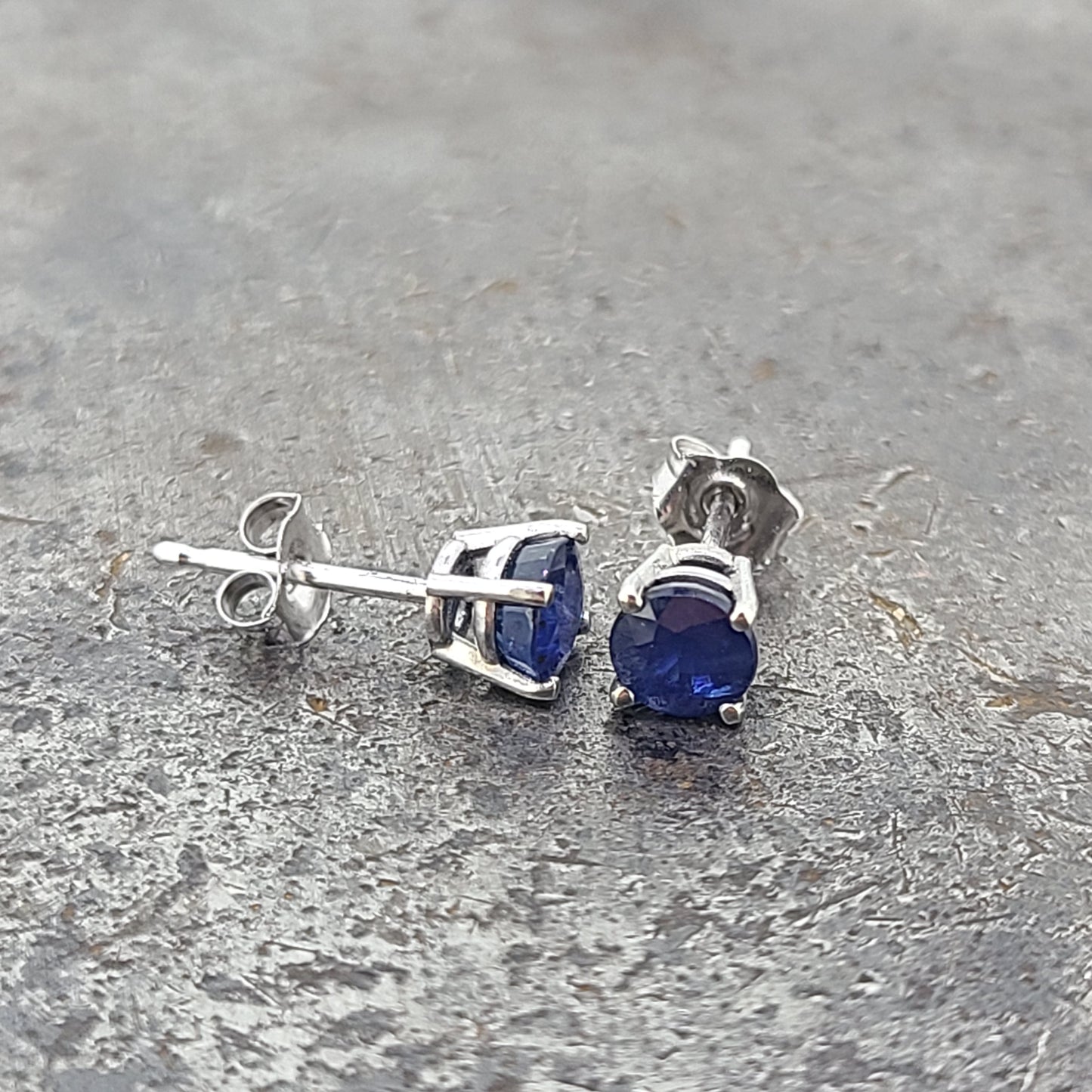 Sapphire Stud Earrings