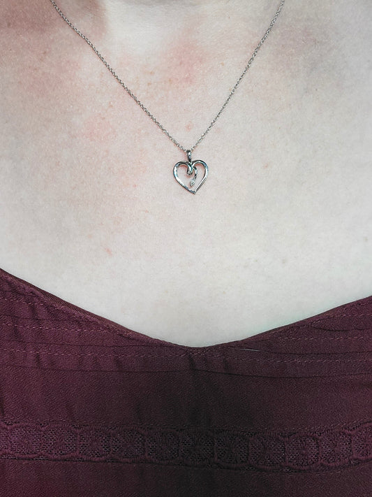 Diamond Heart Necklace