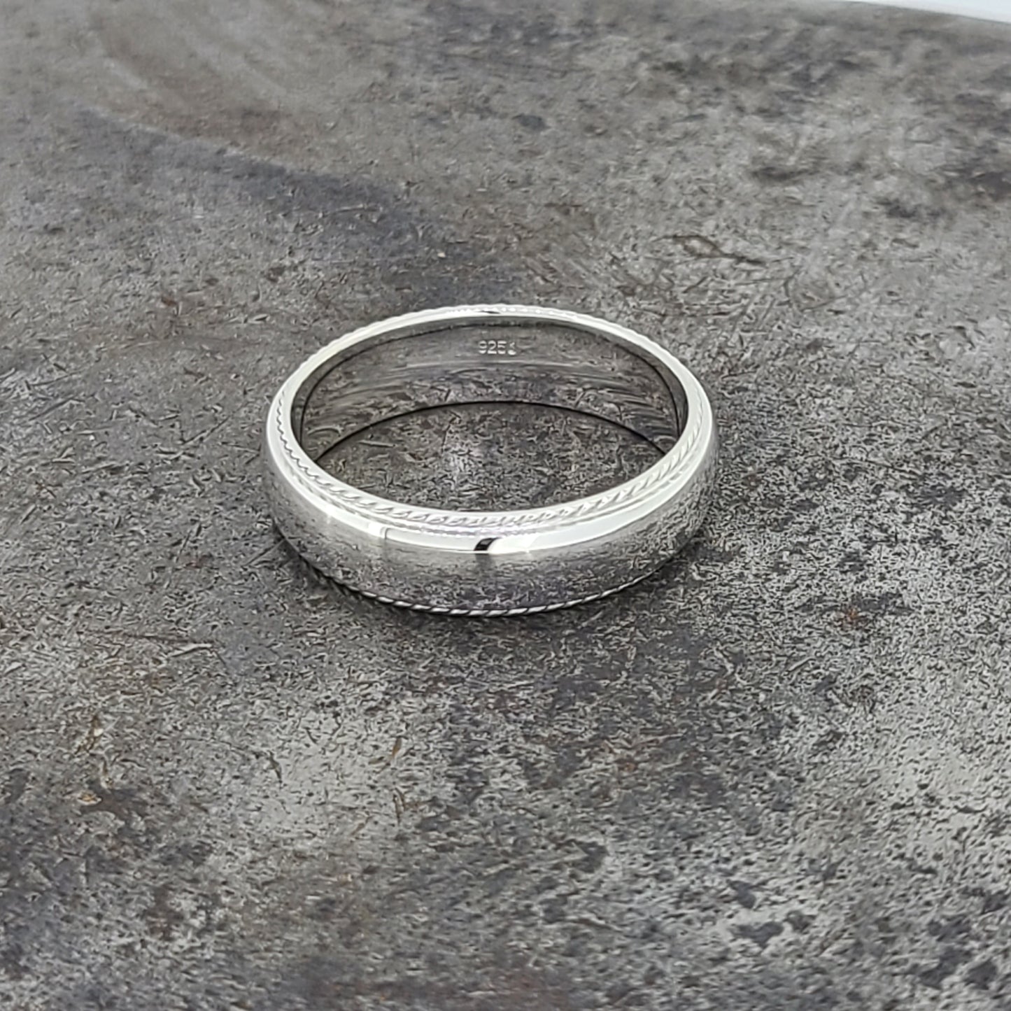 Size 11 Sterling Silver Band