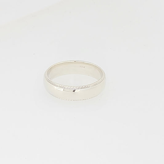 Size 11 Sterling Silver Band