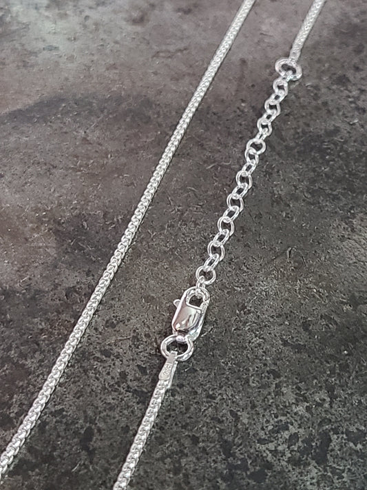 Sterling Chain with Extender