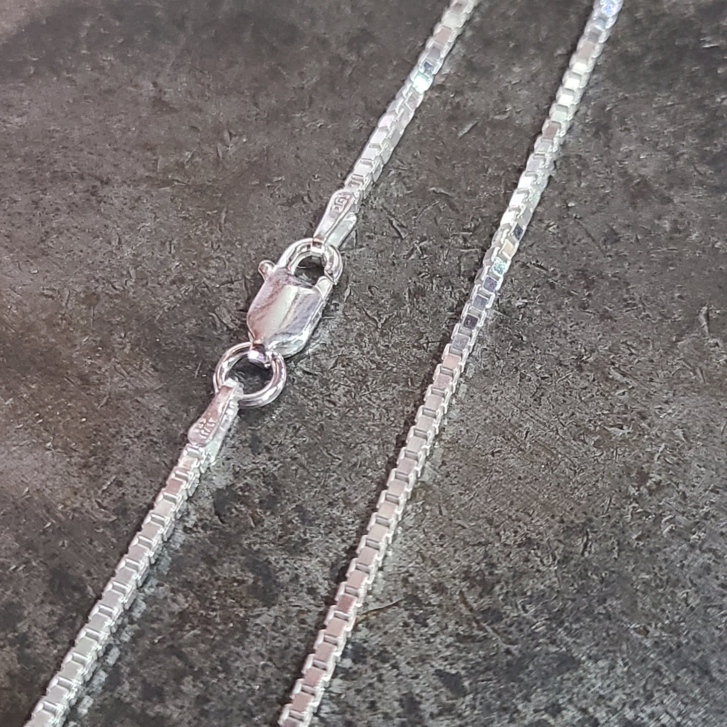 18" Sterling Box Chain