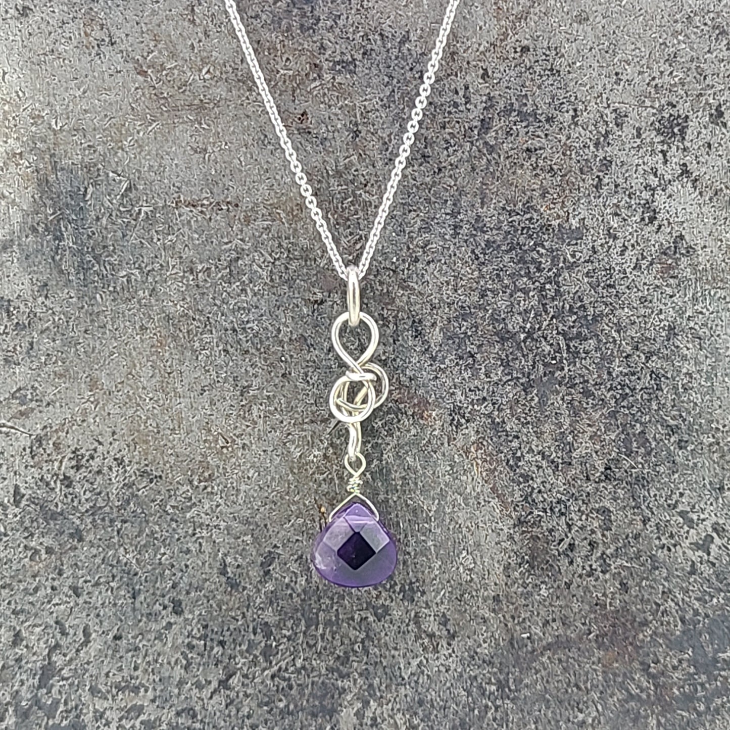 Handmade Amethyst Pendant