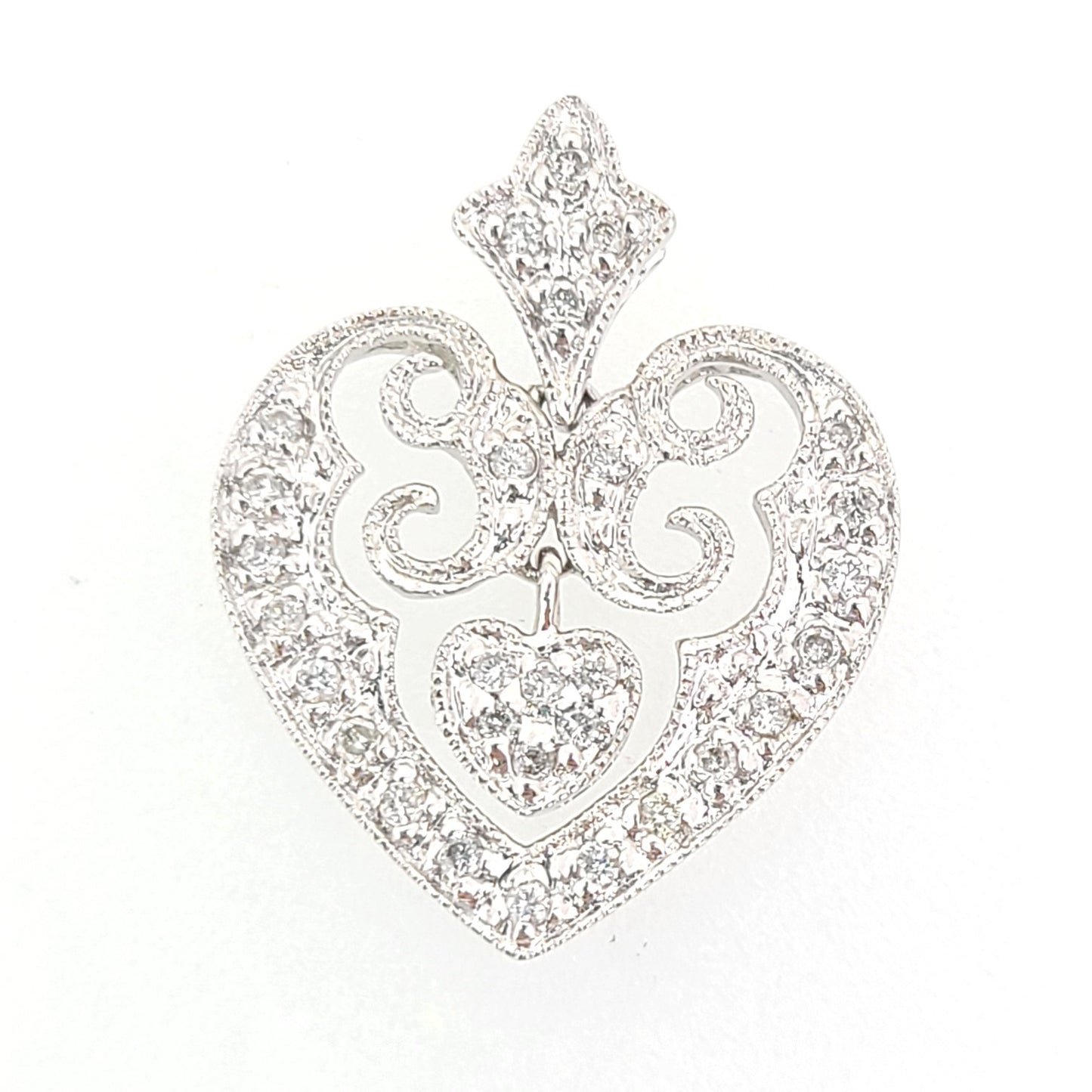 Diamond Heart Pendant