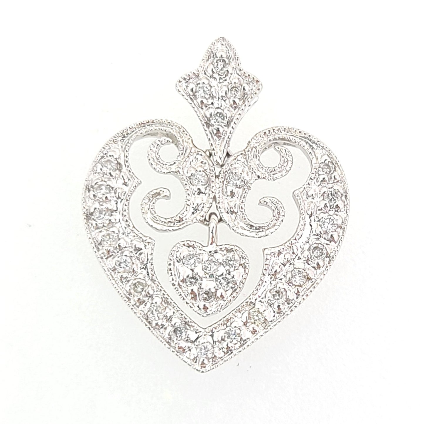 Diamond Heart Pendant