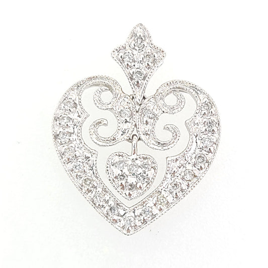 Diamond Heart Pendant