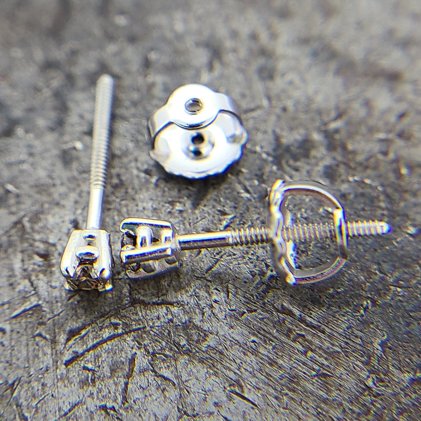 0.10ct Champagne Diamond Studs