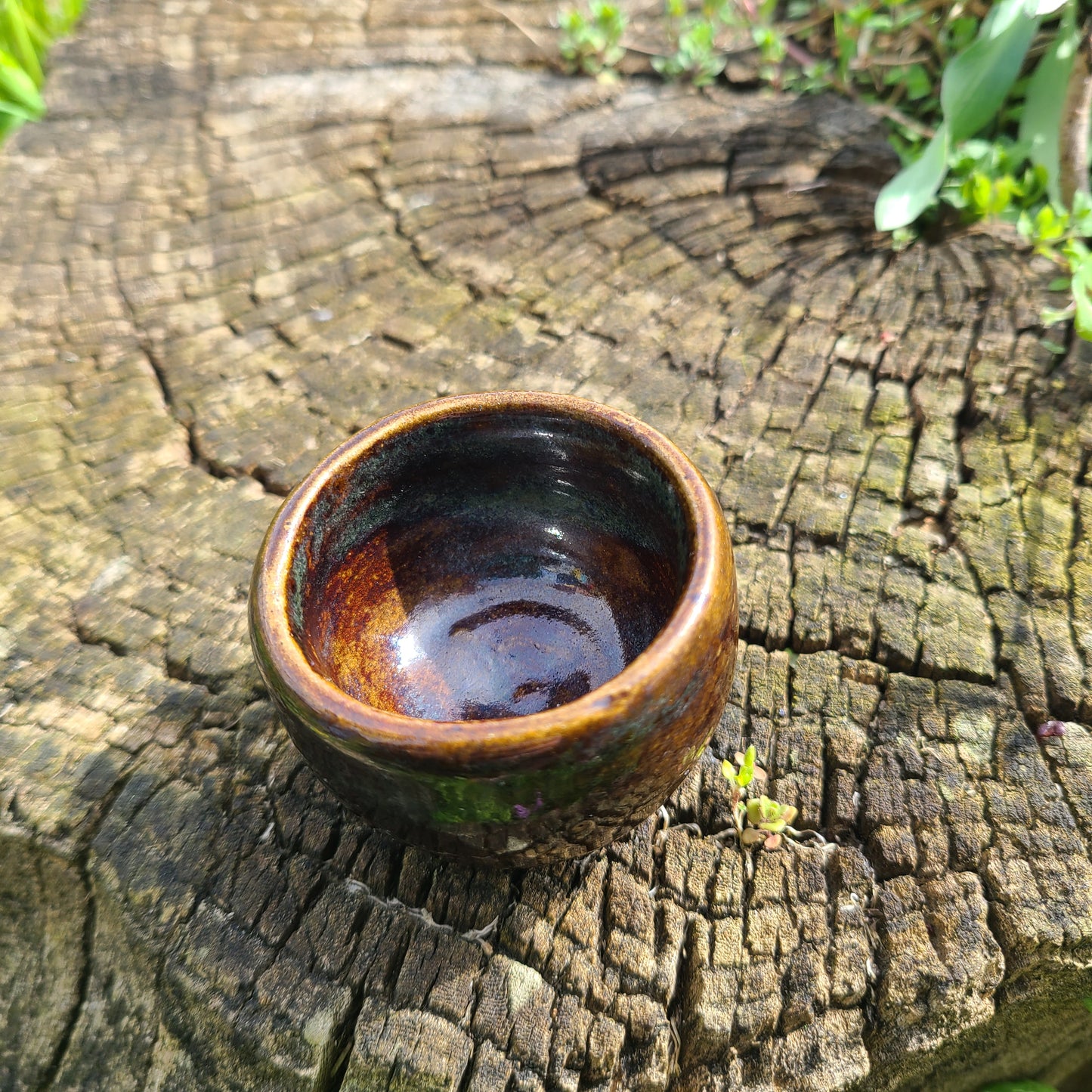 Tiny Brown Pot/Bowl