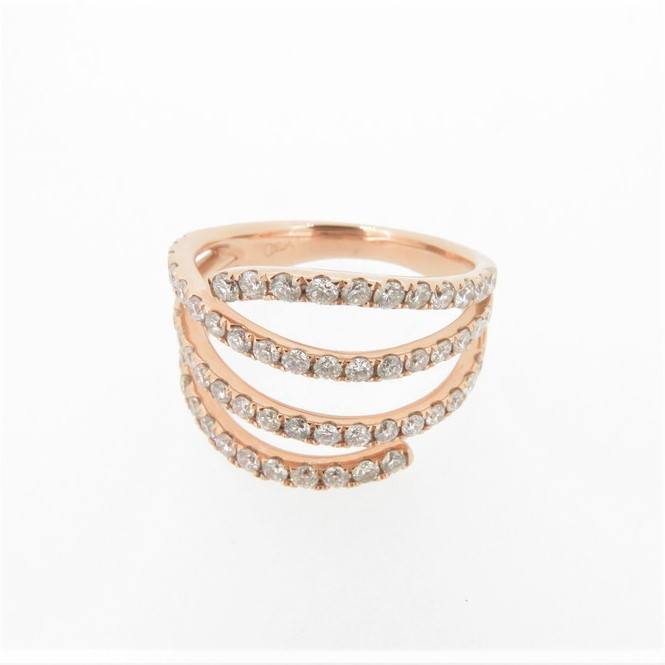 Rose Gold and Diamond Ring