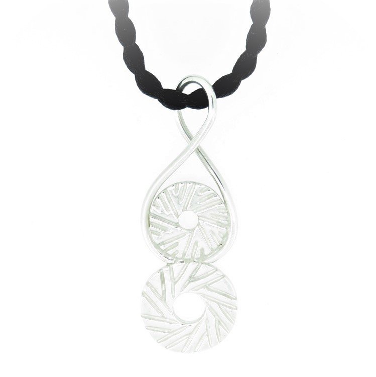 Two Millstone Necklace