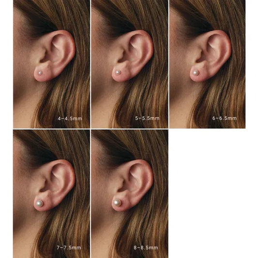 14k 5mm Pearl Stud Earrings