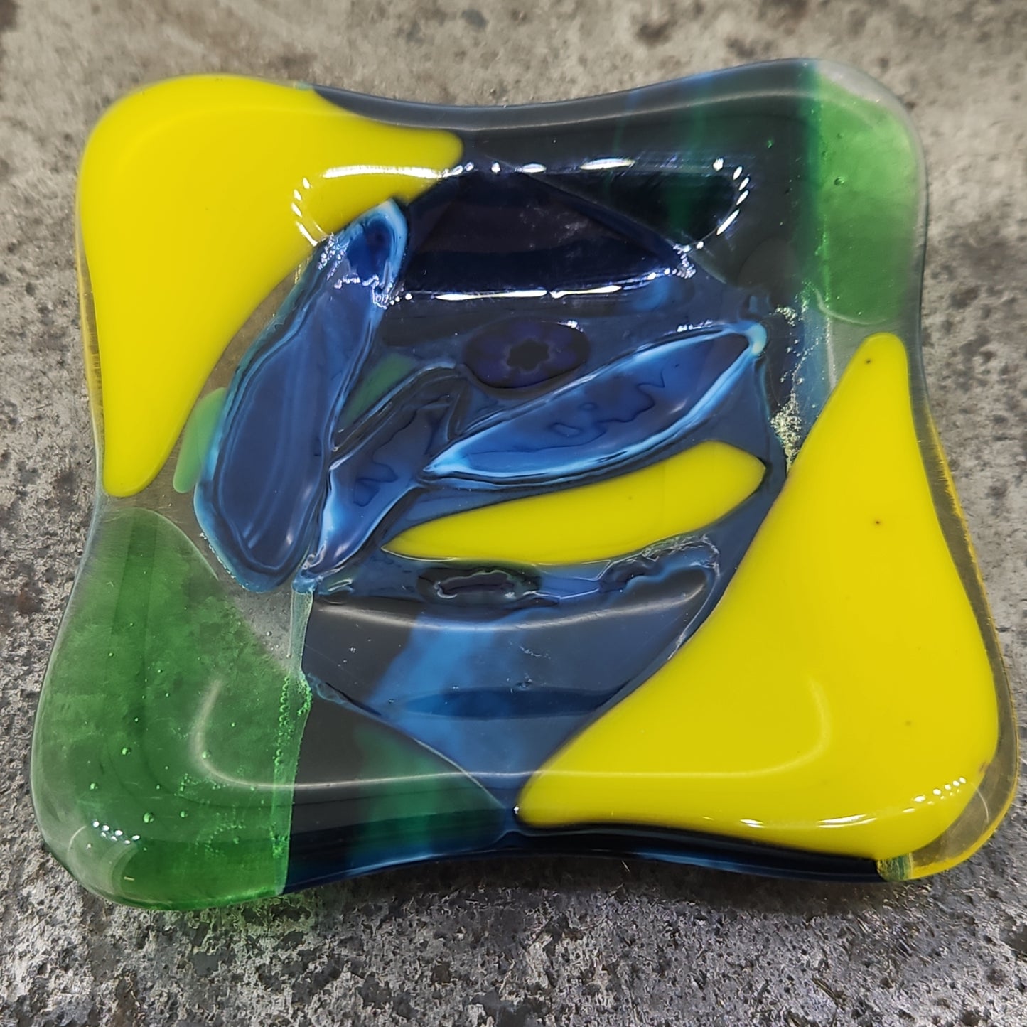 Mulit-Color Fused Glass