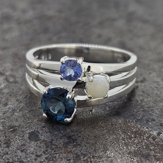 Handmade Multi-Stone Ring