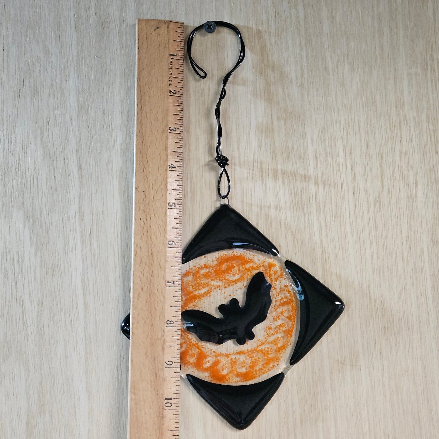 Fused Glass Bat Suncatcher