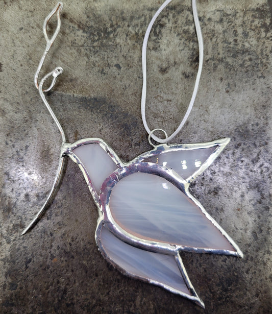 Dove Stained Glass Suncatcher