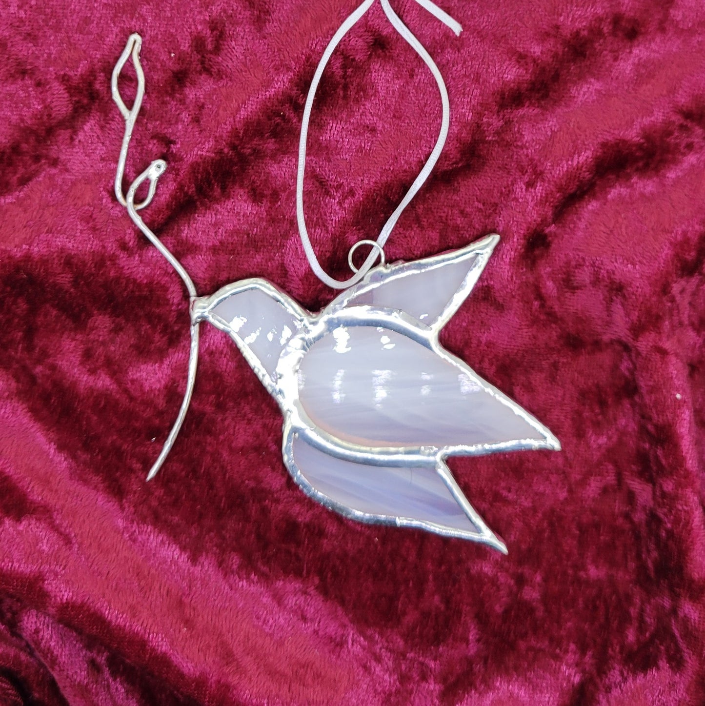 Dove Stained Glass Suncatcher