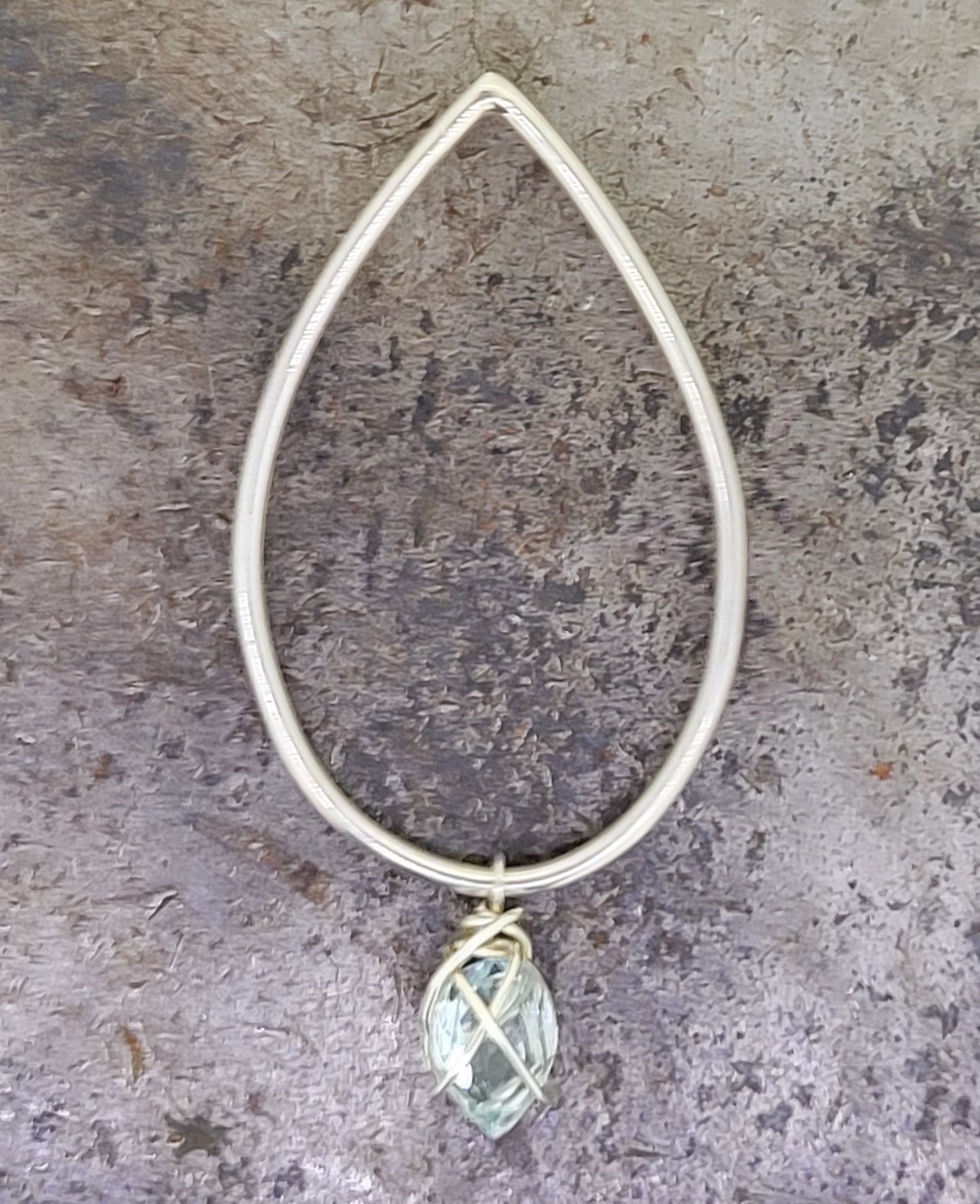 Sterling Blue Topaz Necklace