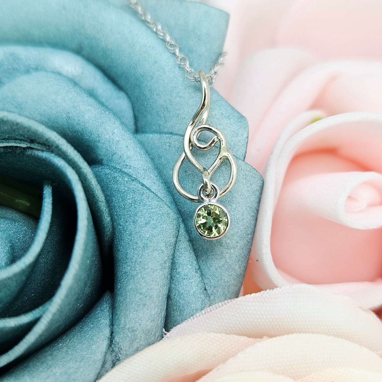 Handmade 14k Peridot Pendant *Pendant Only*