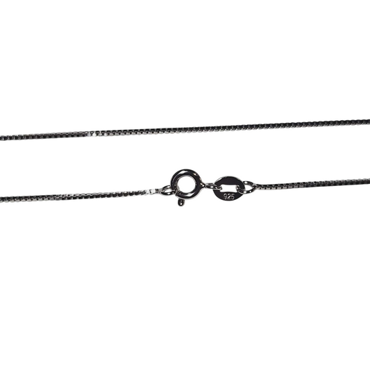 Sterling Silver 18" Box Chain