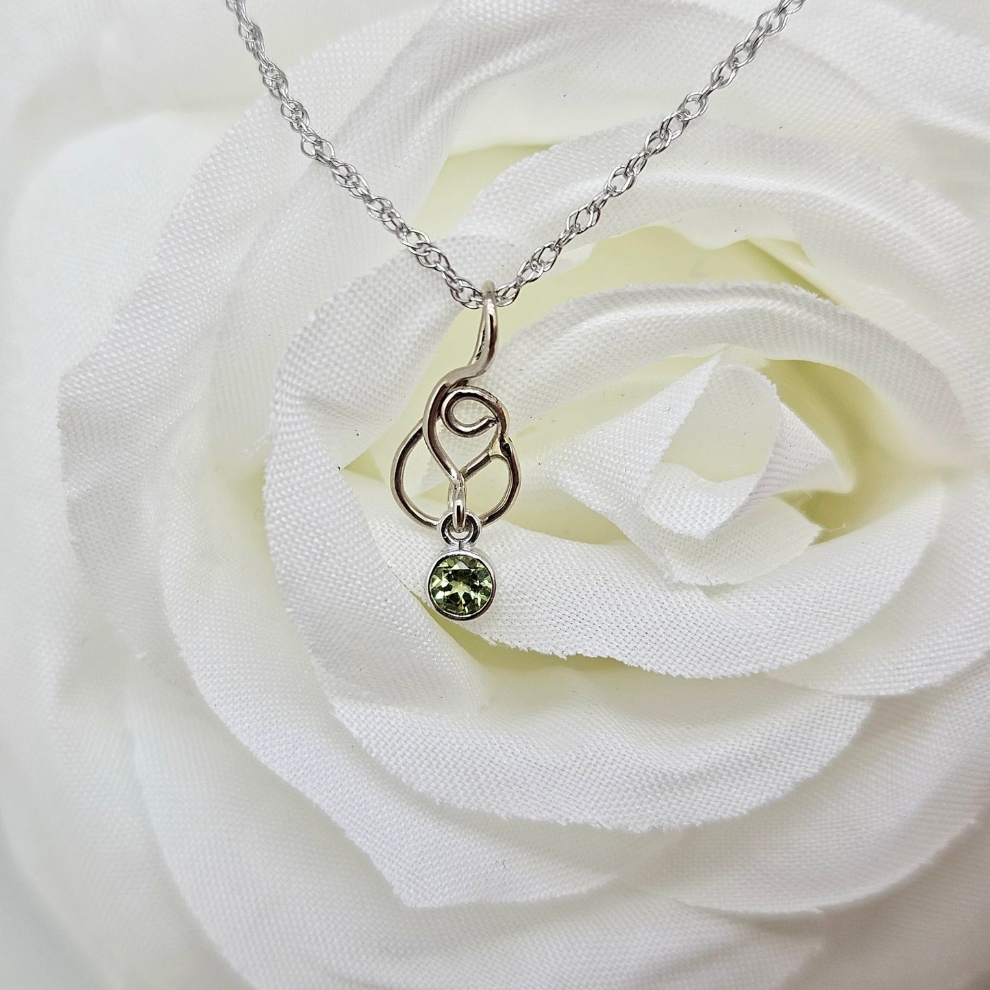 Handmade 14k Peridot Pendant *Pendant Only*