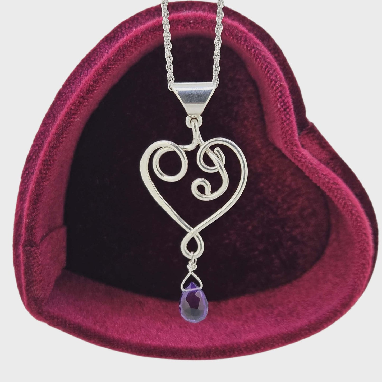 2026 Valentine's Day Heart Necklace