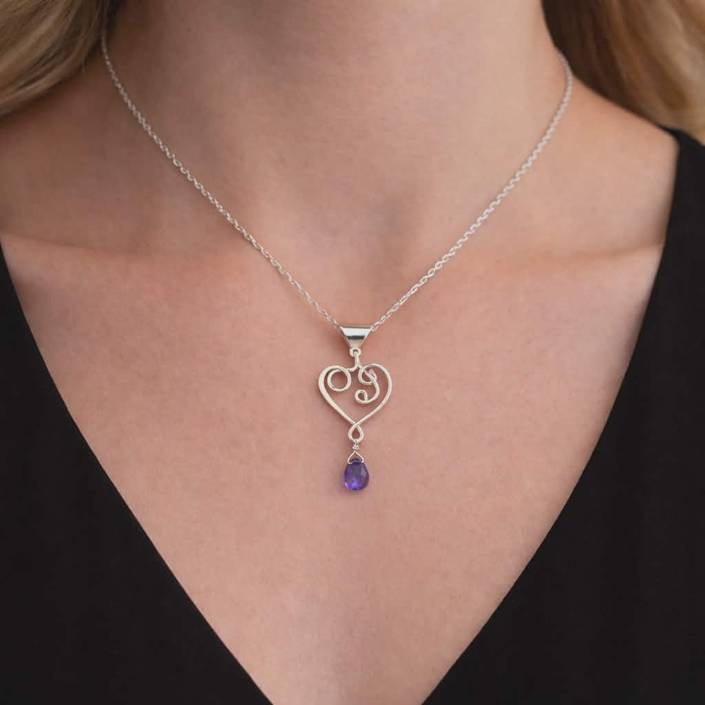 2026 Valentine's Day Heart Necklace