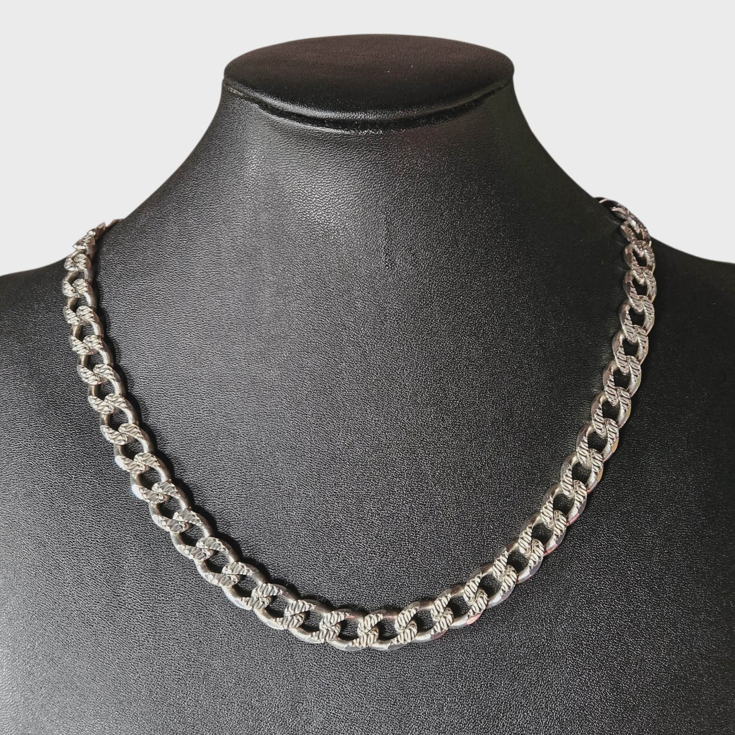 Sterling Silver 20" Men's Chain